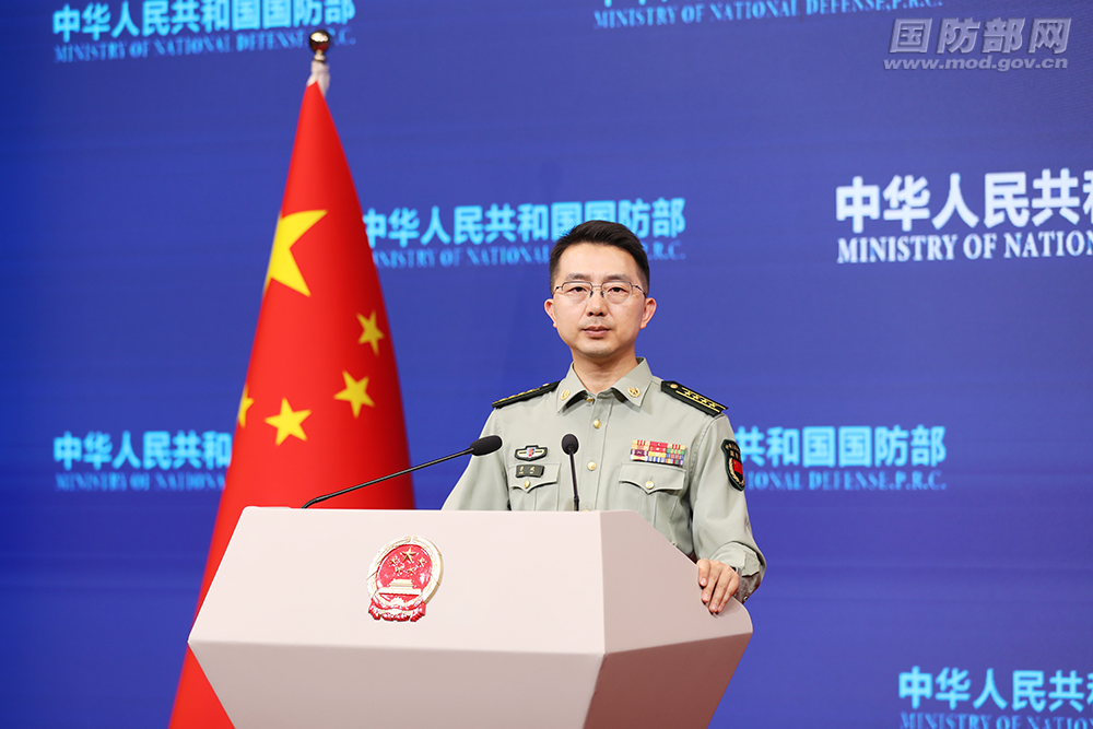 2025年5月中旬国防部例行新闻发布