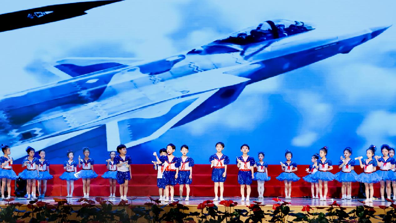 喜迎六一！“蓝天娃”说战机期盼祖国统一