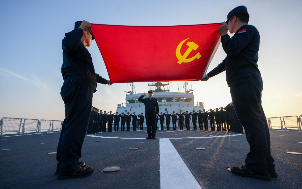 人民子弟兵这样过“七一”：“强军有我，请党放心！”