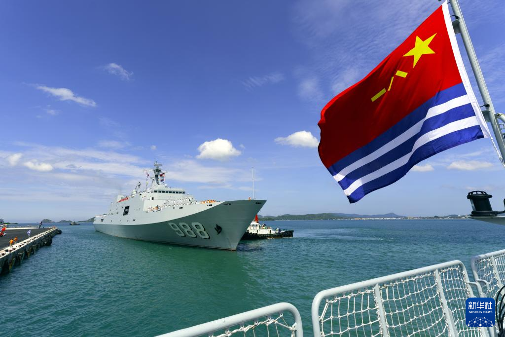 海军83舰编队抵达泰国进行友好访问