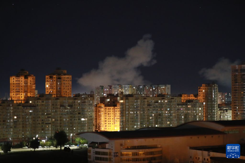 乌克兰首都基辅传出两轮强烈爆炸声